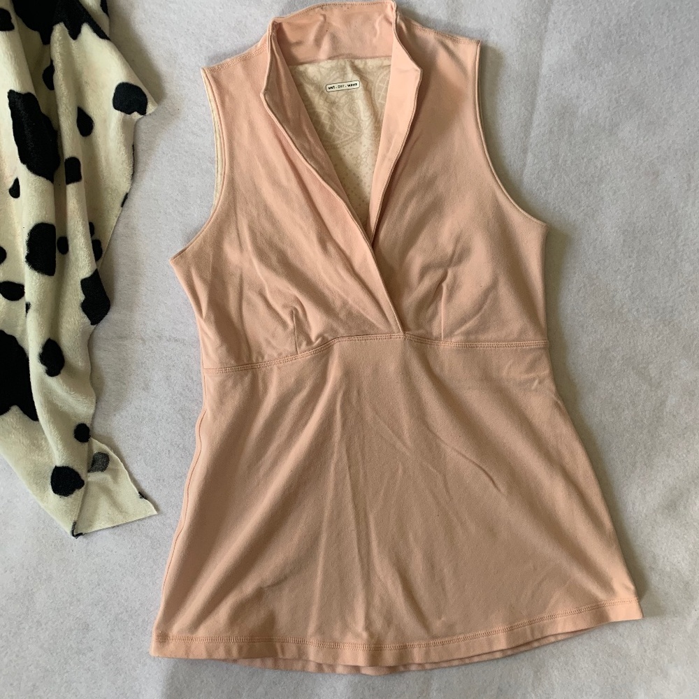 Pale Peach Lululemon Whisper Tank 8